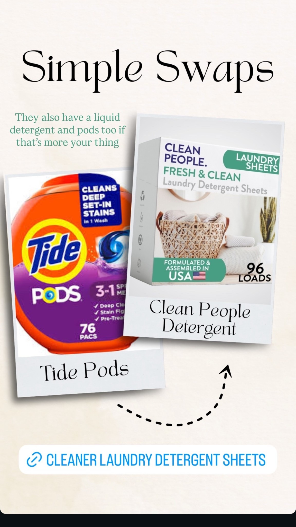 I shared some things that I have swapped over to that are cleaner and made with better ingredients! Here’s what I use to wash all of our clothes 

#LTKHome #LTKmorningroutine #LTKmomlife