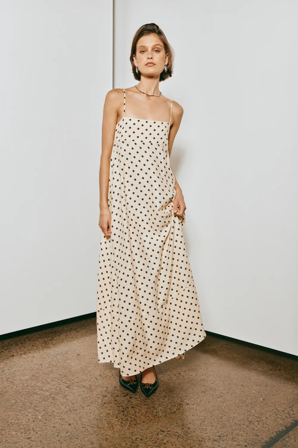 Behati Maxi Dress Square | VRG Grl