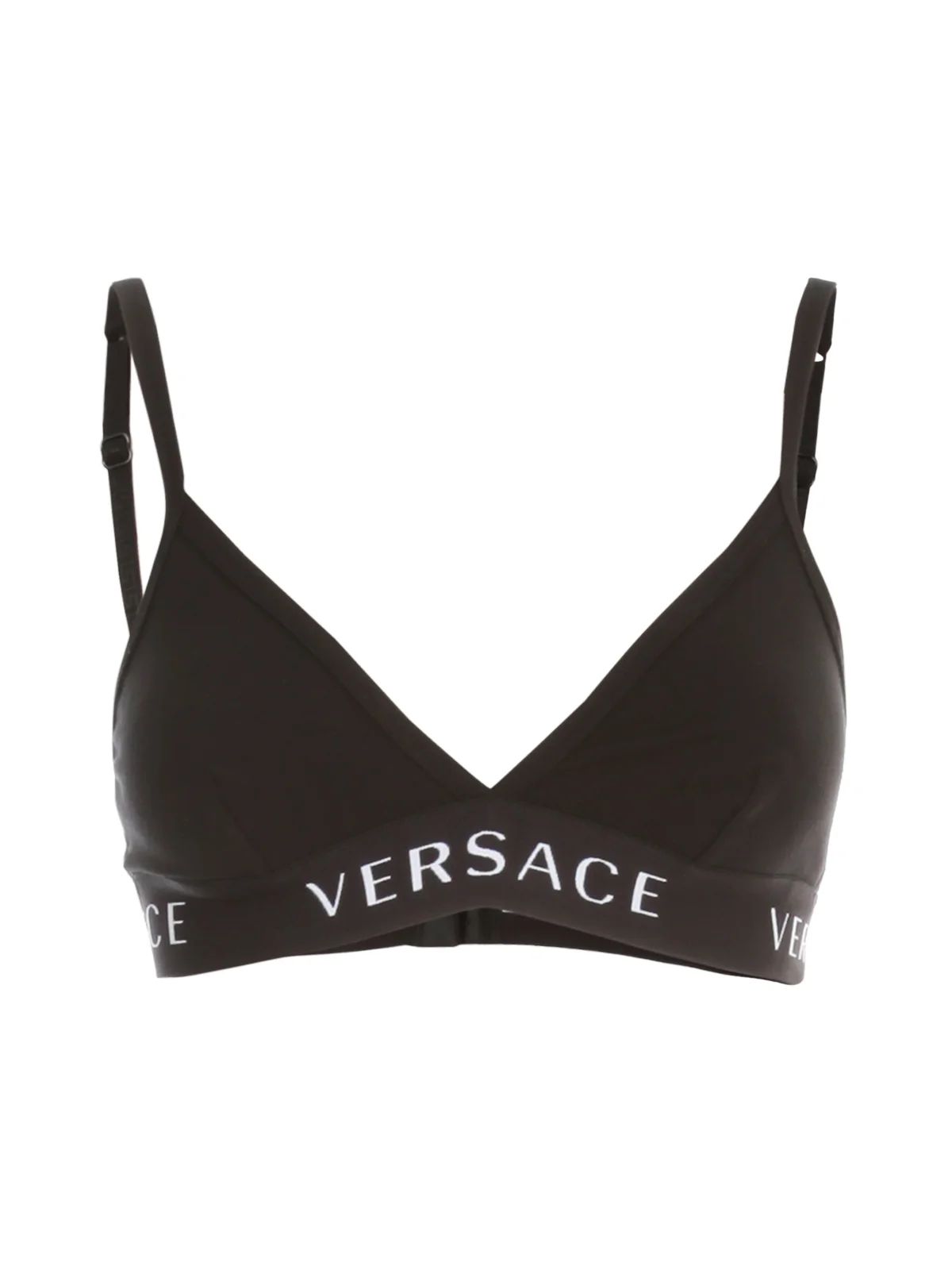 Versace Logo Detailed Sleeveless Bra | Cettire Global