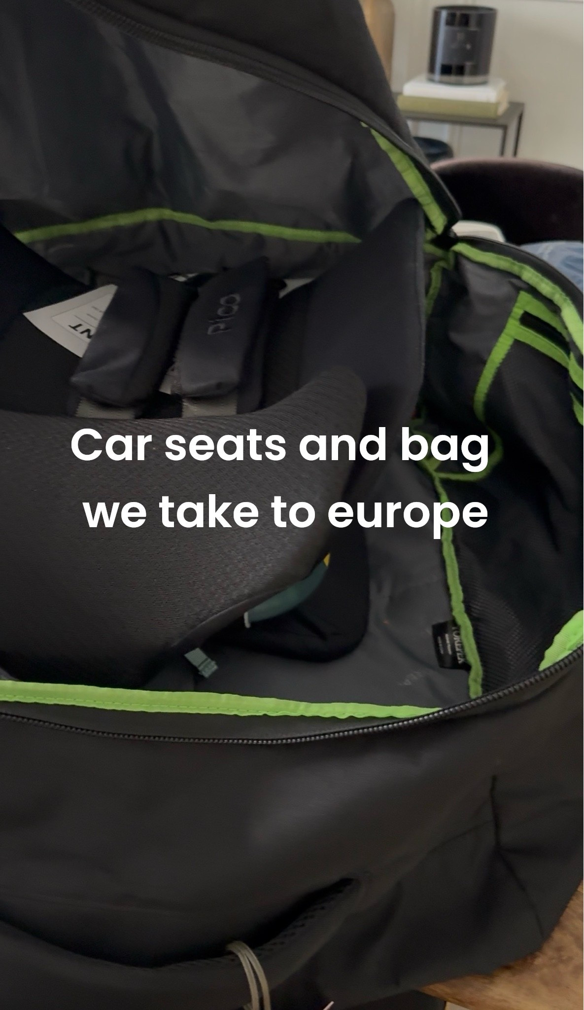 Travel, Wayb pico car seats to Europe and bag

#LTKTravel #LTKKids