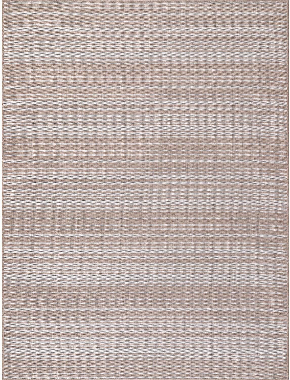 Stripe Outdoor Rug 5x7 Washable Outside Carpet for Indoor Patio Porch Waterproof Easy Cleaning No... | Amazon (US)
