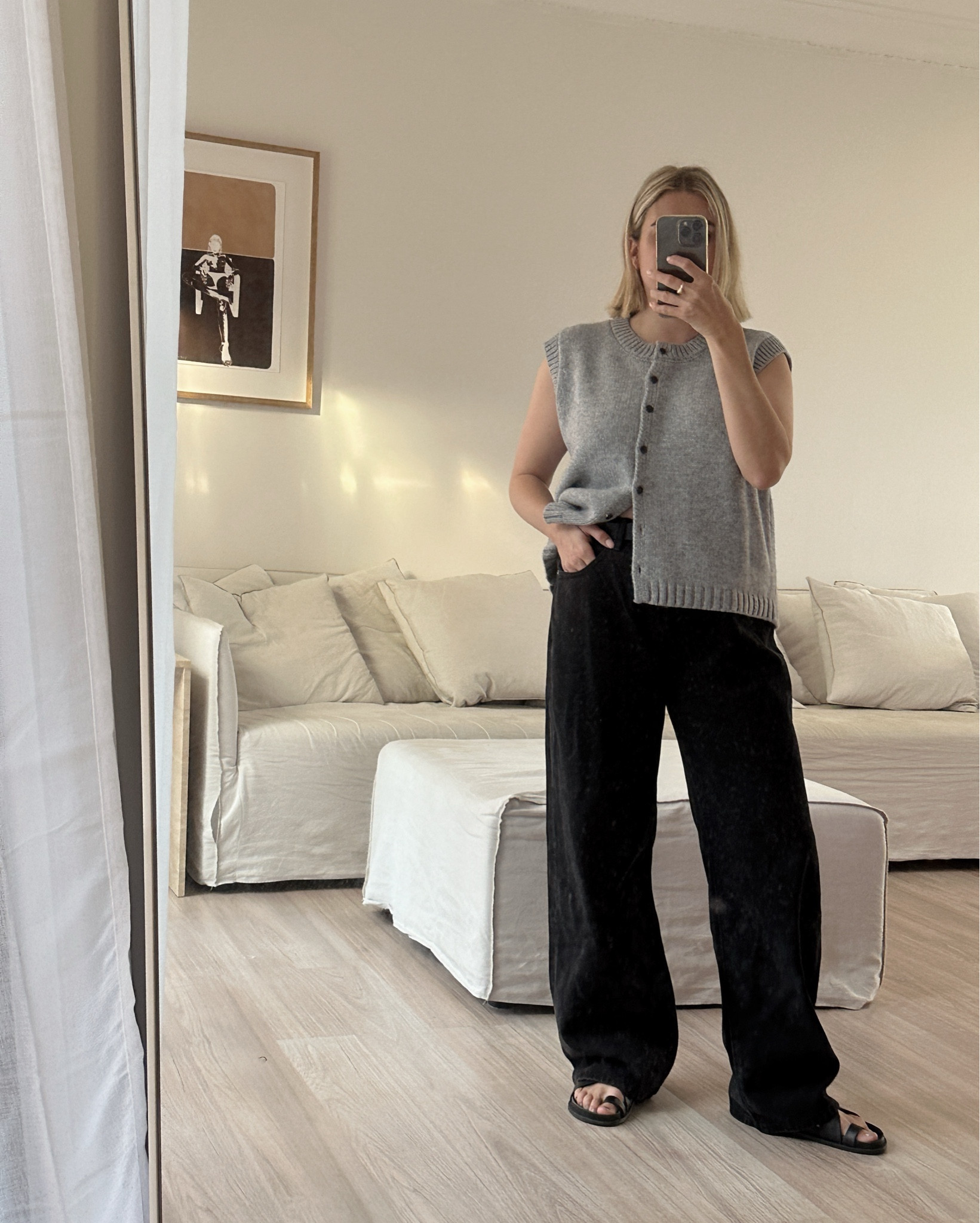 TODAYFUL Melange Knit Vest グレー Wynter Knit Vest - Grey – SOHL STORE