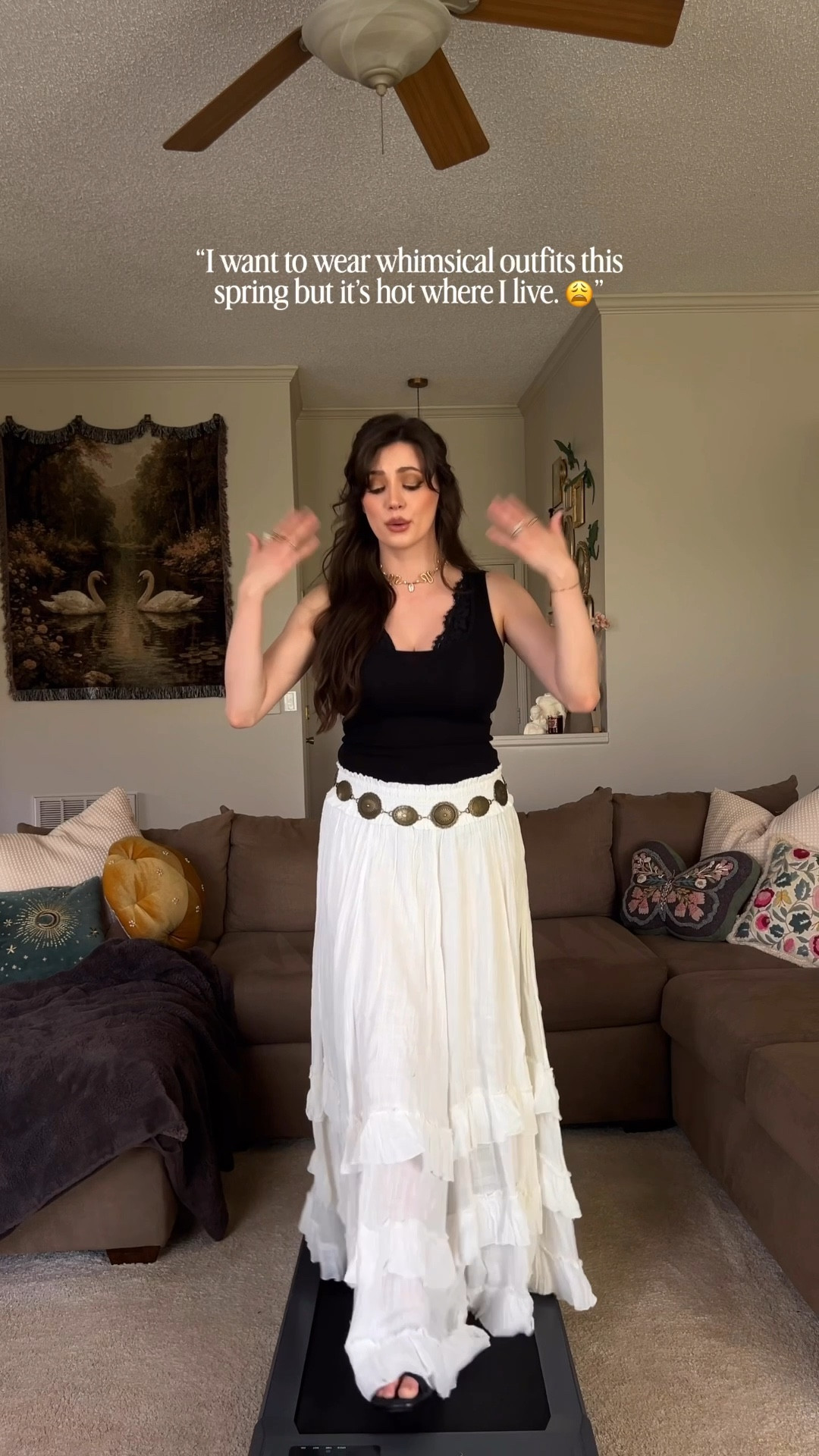 Warm weather spring whimsical outfits ✨🧚🤍 Purple dress will be in the comments! 

#LTKootd #LTKSeasonal