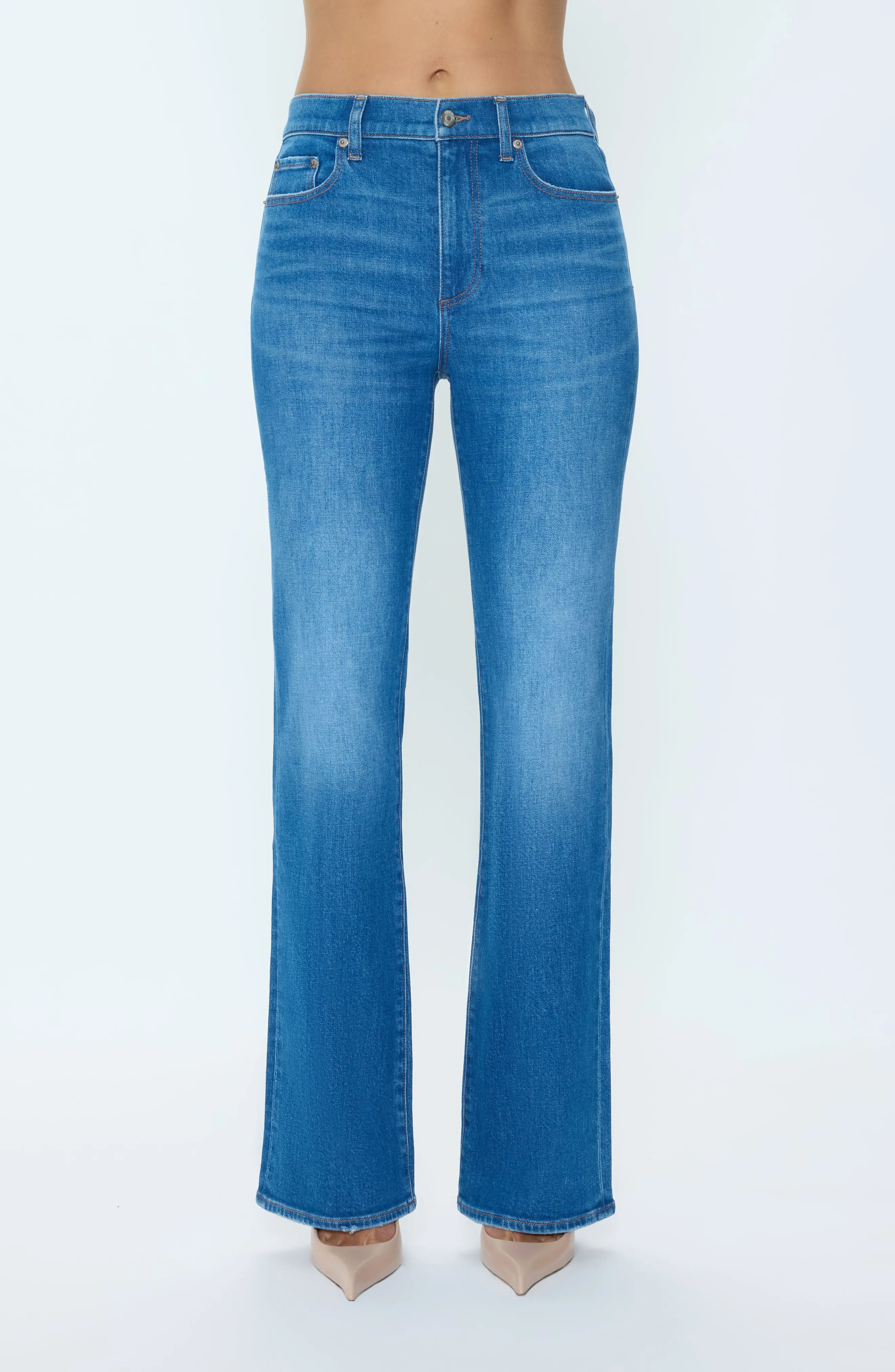 Evie High Waist Slim Bootcut Jeans (Women) | Nordstrom | Nordstrom