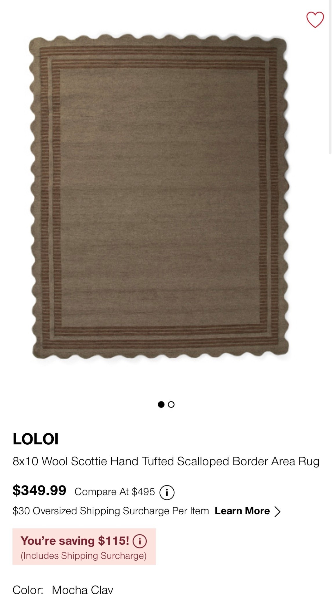 such a good deal on this loloi scalloped rug! 

#LTKHome #LTKSaleAlert #LTKSeasonal