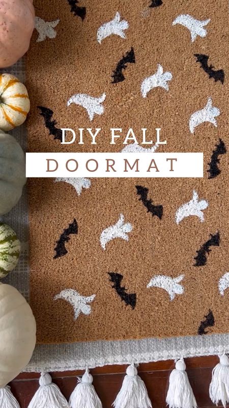 DIY FALL DOOR MAT! This project was so fun + easy and super budget friendly! The cookie cutters worked perfectly to act as stencils! Grab your girls and a bottle of wine and make yo selves some fun custom door mats this fall. 👻🍂

**follow along for more DIY & design, simplified. 🎨☺️

#LTKhome #LTKHalloween #LTKSeasonal