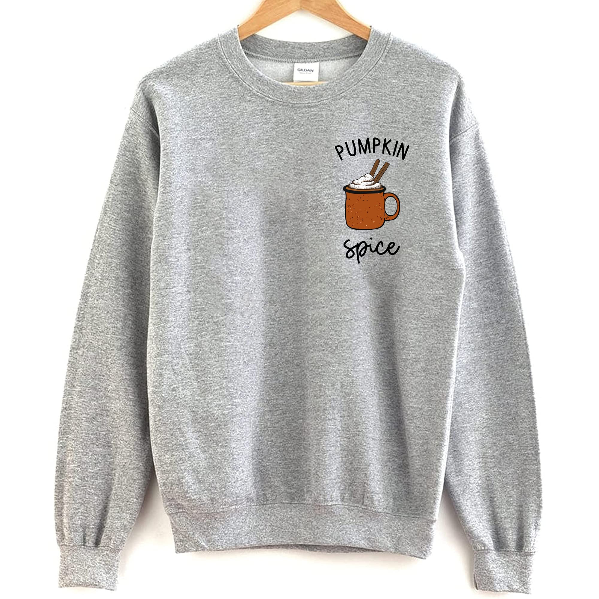 Pumpkin Spice Crewneck Sweatshirt - Fall Coffee Sweatshirt for Women | Amazon (US)