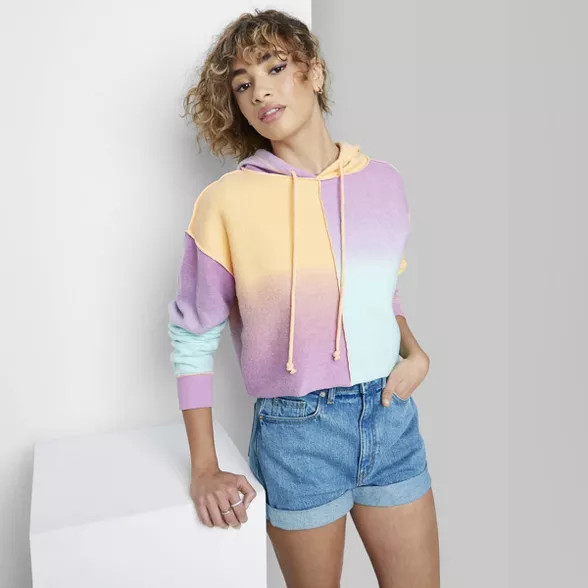 Women's Super-High Rise Curvy Rolled Cuff Mom Jean Shorts - Wild Fable™ | Target