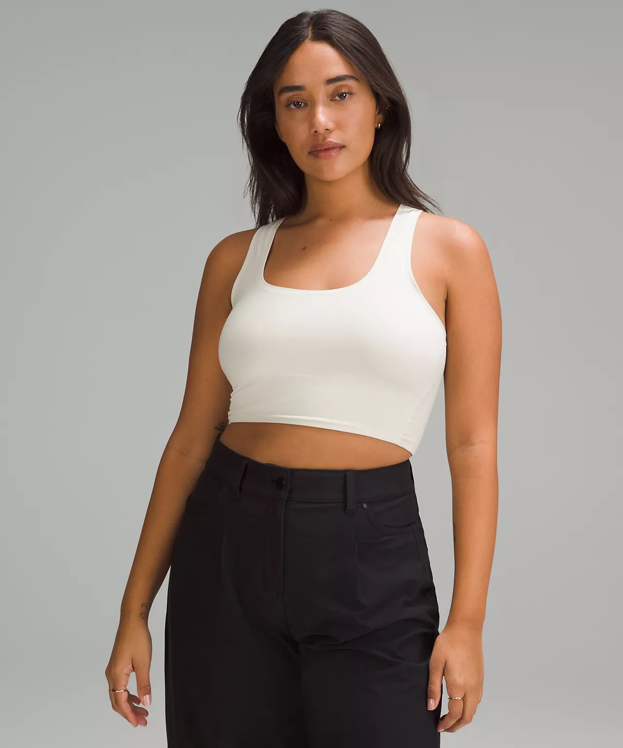 Wundermost Ultra-Soft Nulu Scoop-Neck Cropped Tank | Lululemon (US)