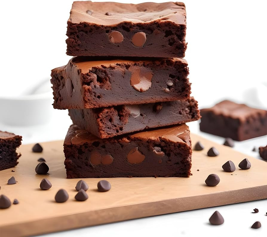 David’s Cookies Gluten-Free Chocolate Chip Brownies 9 Pack - Decadent Fresh Baked Gourmet Brown... | Amazon (US)