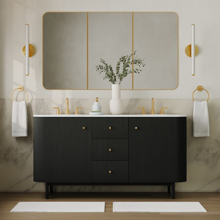 Ellington Double Bathroom Vanity (63"–72") | West Elm (US)