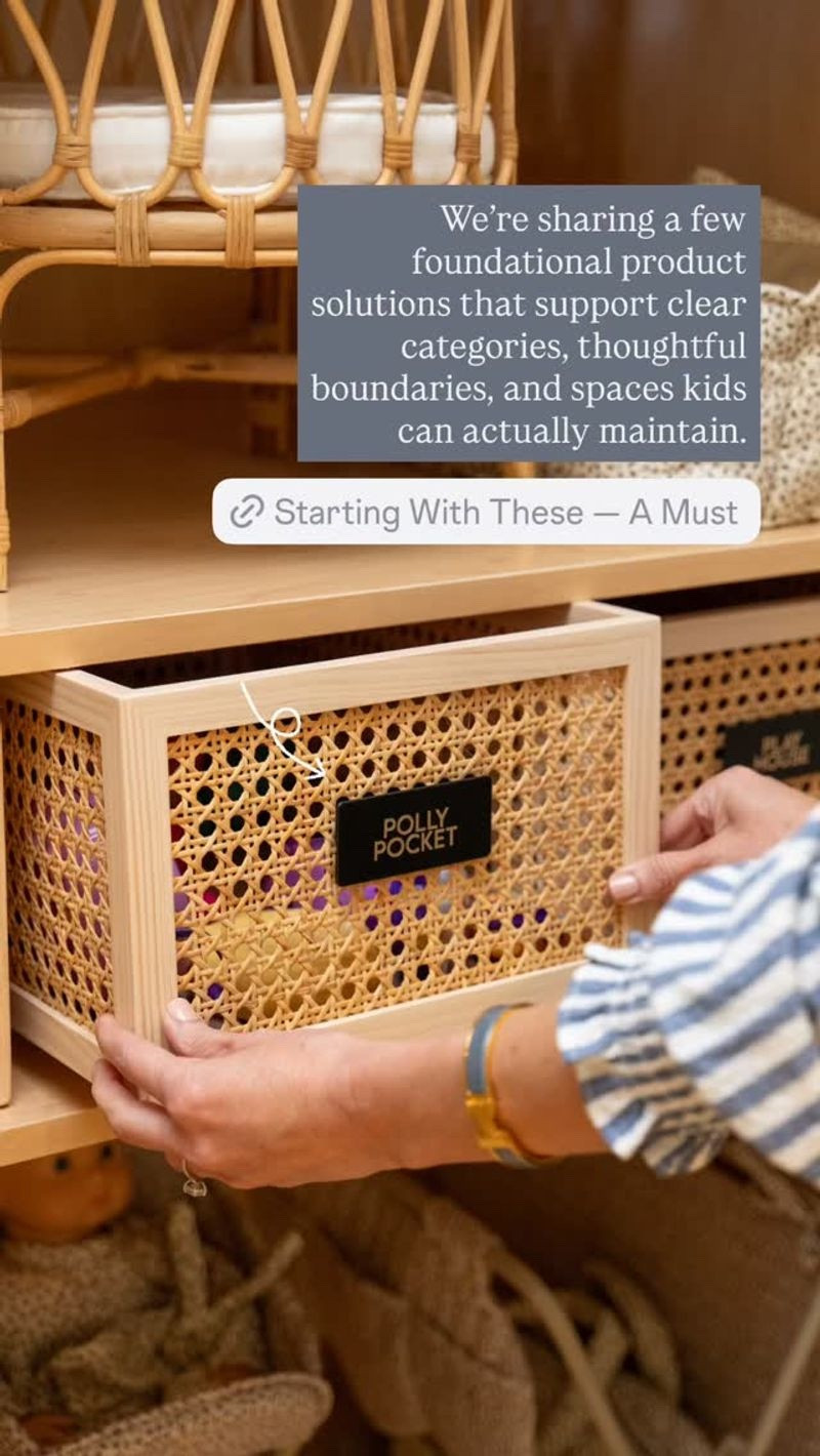 We are sharing a few foundational product solutions that support clear categories, thoughtful boundaries and spaces. Kids can actually maintain.  

#LTKKids #LTKmomlife #LTKHome