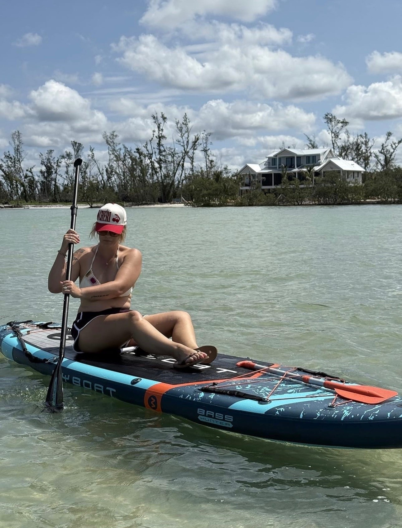 This paddle board is so fun and sturdy!

#LTKSeasonal #LTKTravel #LTKmomlife