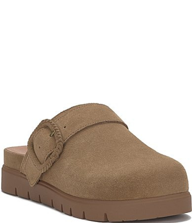 Lucky Brand Sachie Suede Mule Clogs - 5 | Dillard's