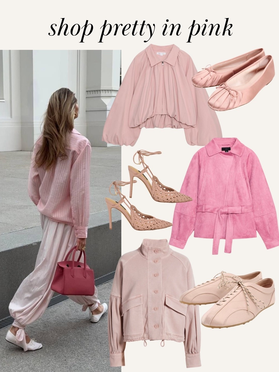 Pretty in pink jackets and shoes for spring! Perfect finishing touches for your spring outfit 

#LTKstorytime