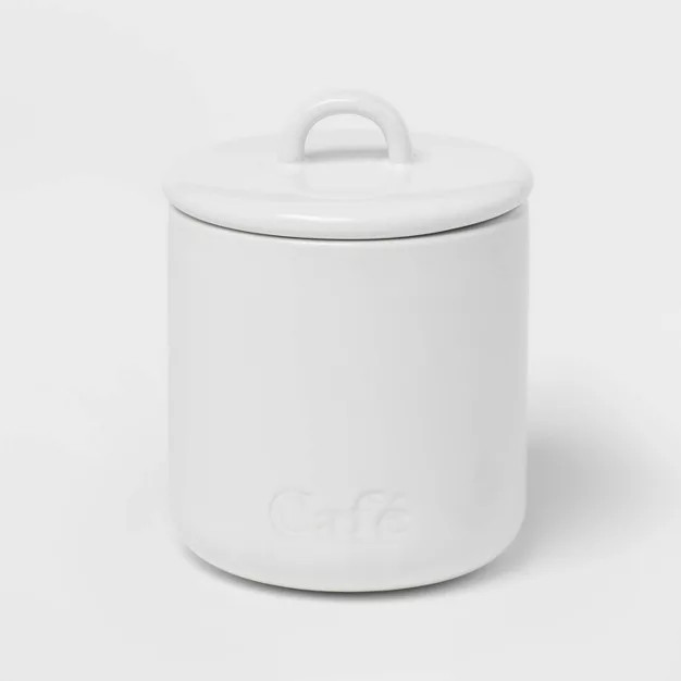 Stoneware Hand Lettered Spanish Canister - Threshold™ | Target