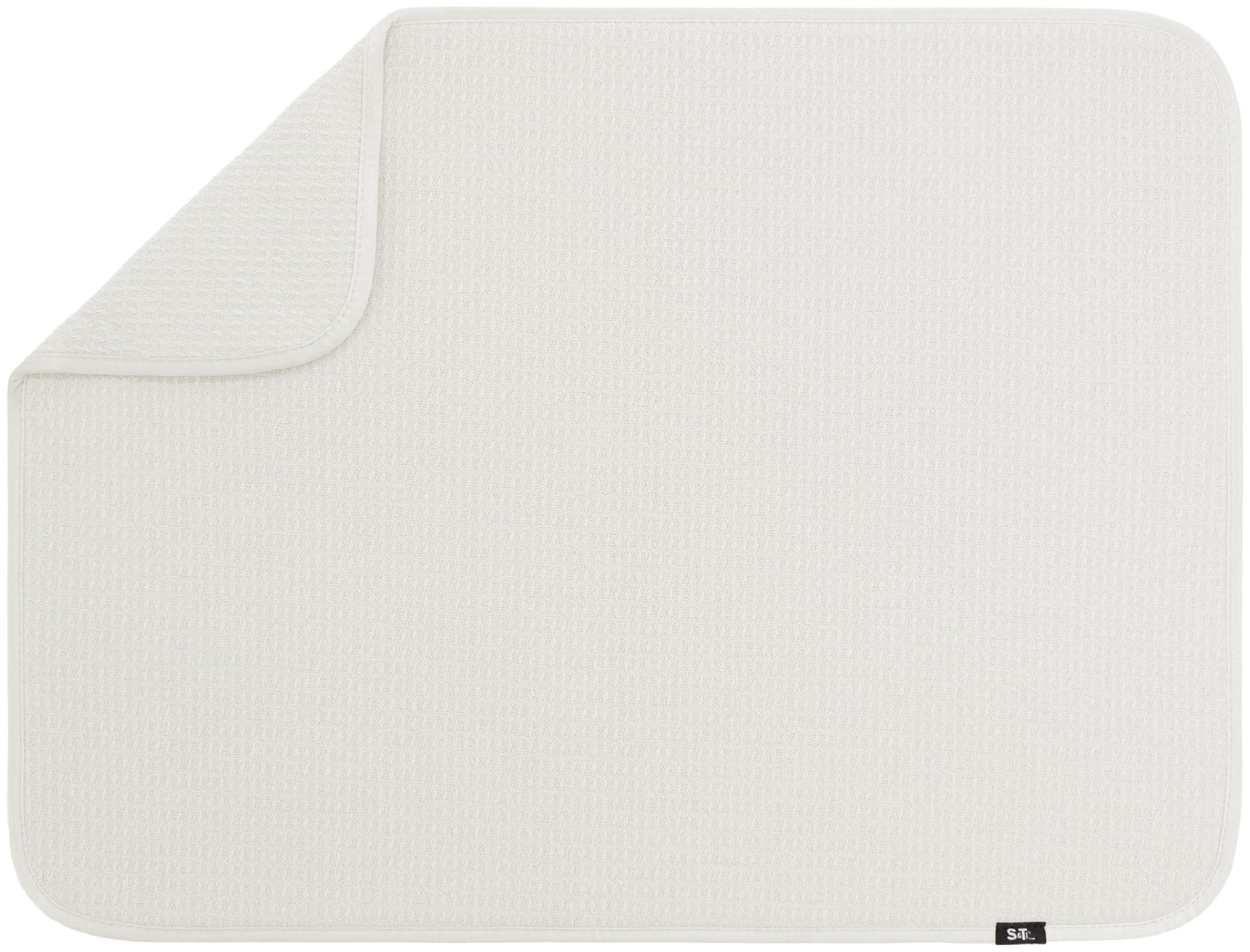 S&T INC. Dish Drying Mat XL, 18” x 24”, Absorbent Microfiber Kitchen Counter Mat, Dish Drying... | Amazon (US)