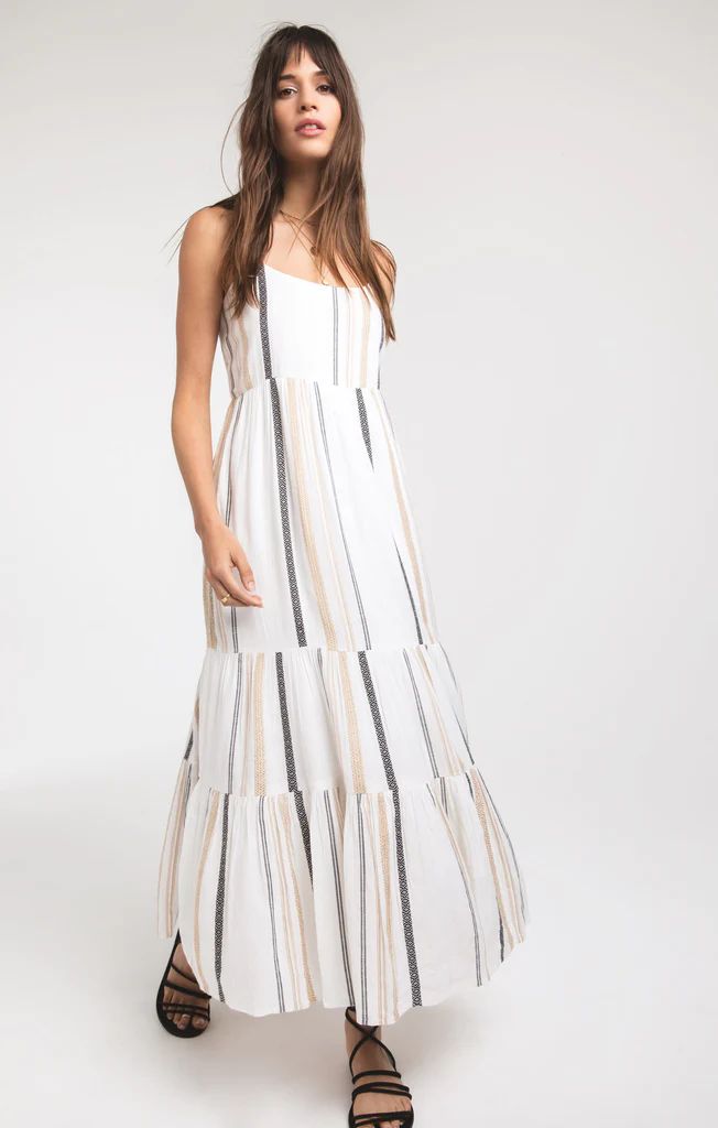 Sanur Stripe Dress by Rag Poets | Z Supply