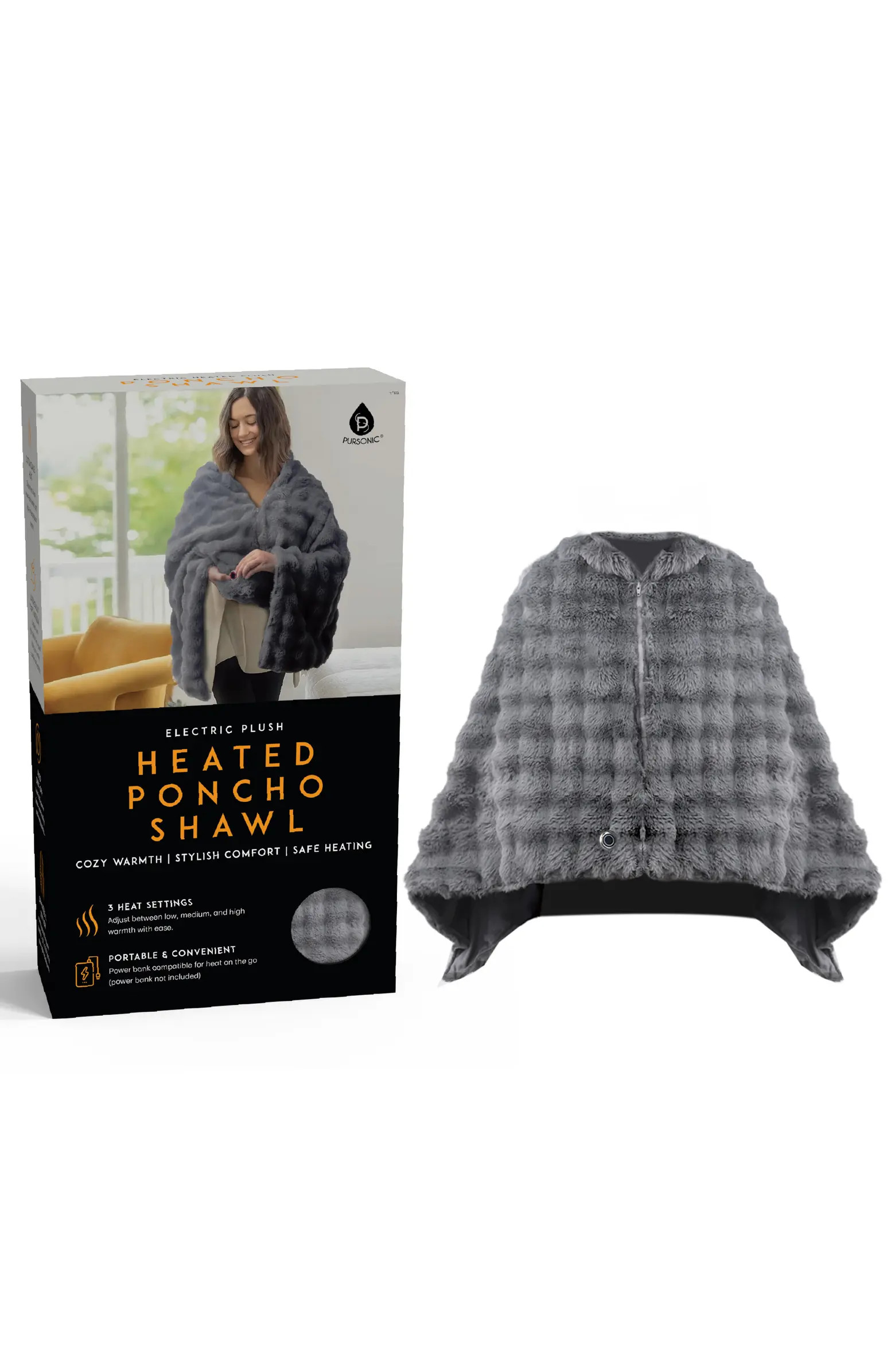 Heated Poncho Shawl | Nordstrom