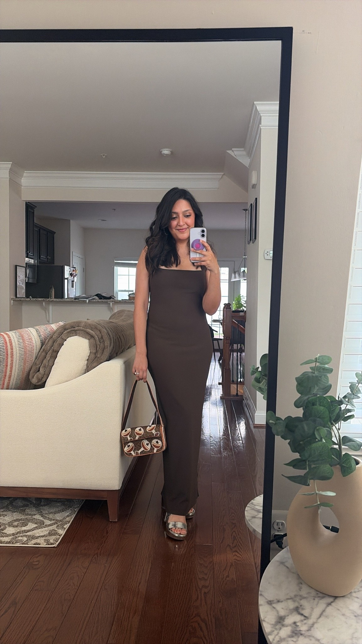 This bag is the most fun and I wore these shoes in all my wedding events bc they’re so comfy!!  #ltkanthropologie #ltkwedding