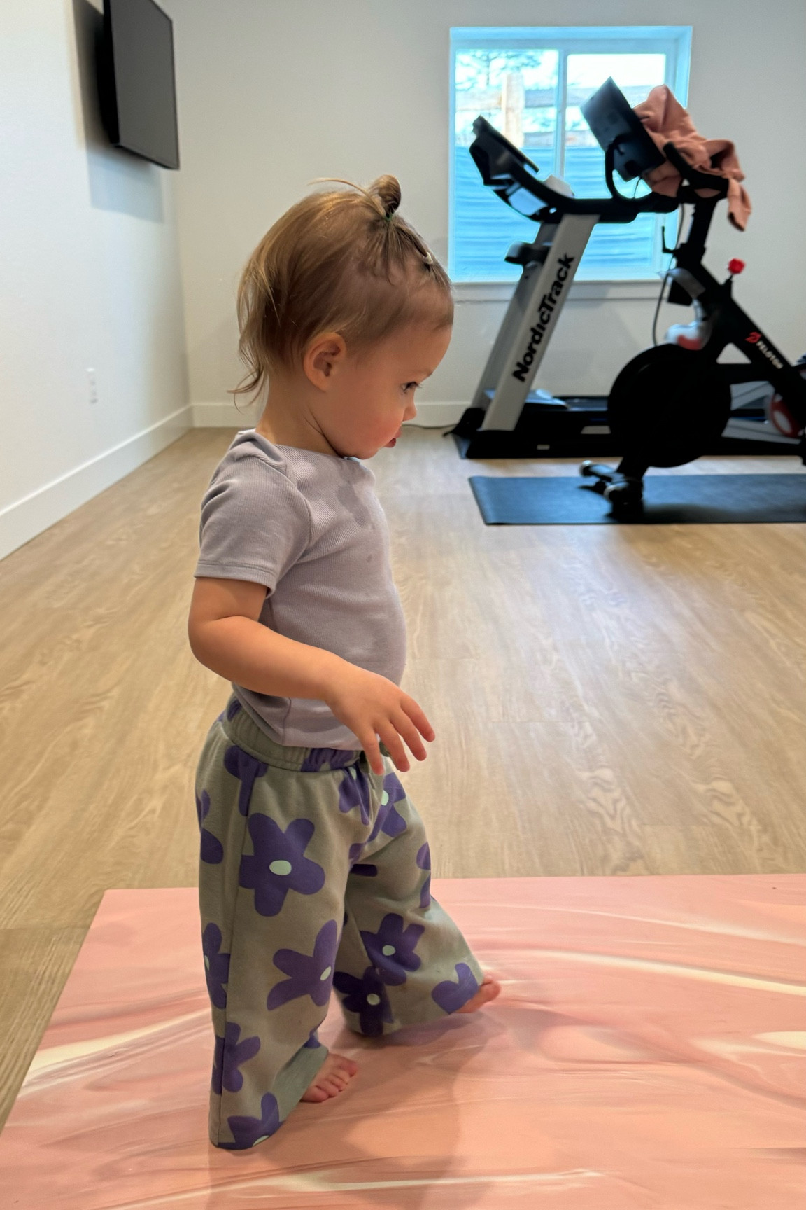 Vivi stays dressed better than me 🌸 🌼💜

#LTKbaby #LTKU #LTKfamily