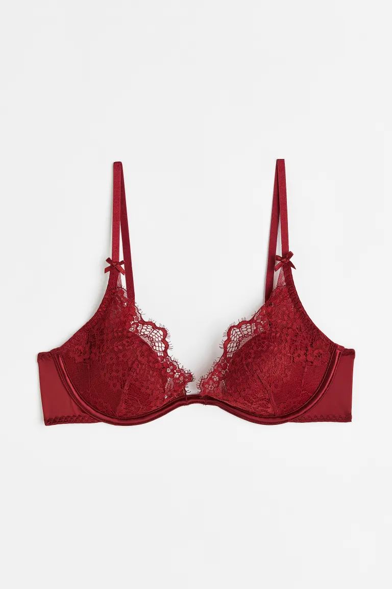 Padded underwired bra | H&M (UK, MY, IN, SG, PH, TW, HK)