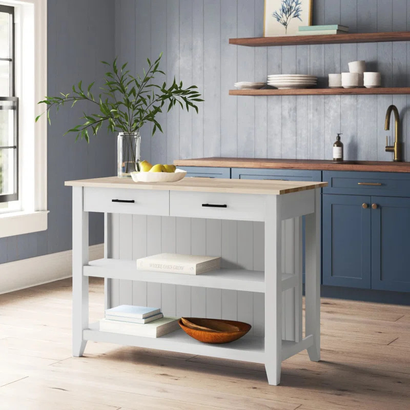 Spence Wood Kitchen Island | Wayfair North America