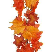 Orange Mixed Maple Leaf Chain Garland by Ashland® | Michaels Stores
