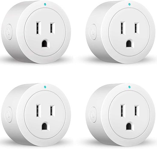 Smart Plug Amysen - A Certified & Alexa, Echo & Google Home – Only WiFi 2.4G (4- Pack) | Amazon (US)