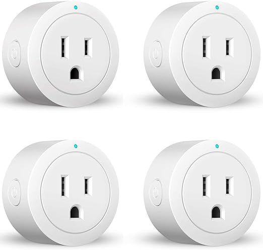 Smart Plug Amysen - A Certified & Alexa, Echo & Google Home – Only WiFi 2.4G (4- Pack) | Amazon (US)