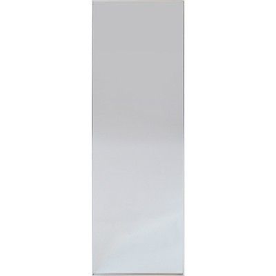 60"x20" Brushed Nickel Modern Leaner Decorative Wall Mirror Silver - Project 62™ | Target