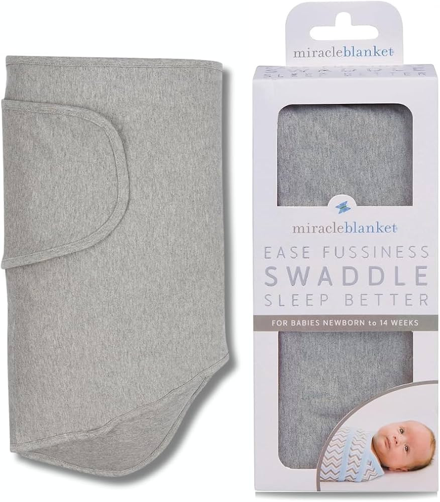 Miracle Blanket Swaddle Wrap - Newborn Essential Baby Blanket - Soft Sleep Sack Ideal for Newborn... | Amazon (US)