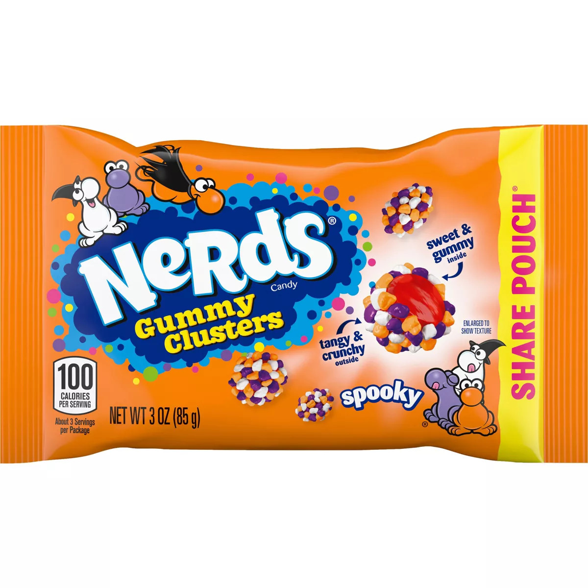 Nerds Halloween Spooky Gummy Clusters - 3oz | Target