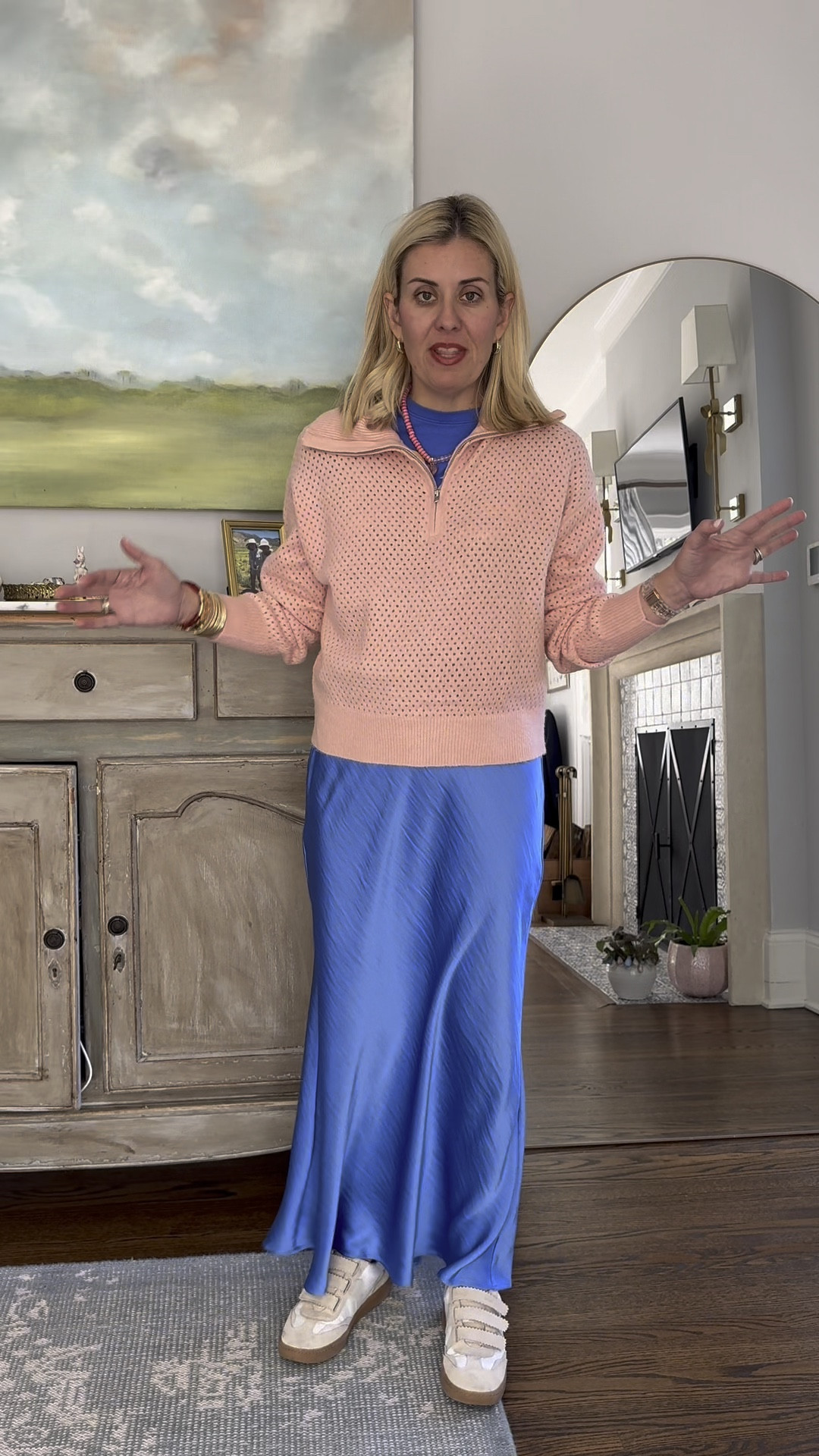 A sweater so nice, I bought it twice!
I’m in xs sweater & it’s only $30… you’ll die over how soft it is

I’m in 2 jeans, S skirt, XS graphic tees!




#LTKStyleTip #LTKOver40 #LTKFindsUnder50