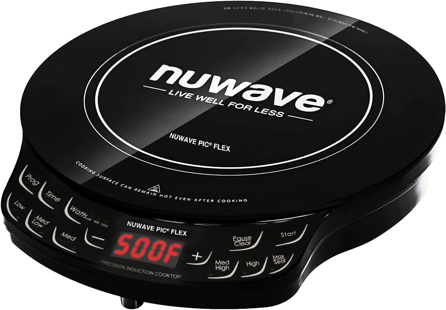 Nuwave Flex Precision Induction Cooktop, 6.5” Heating Coil, Black | Amazon (US)