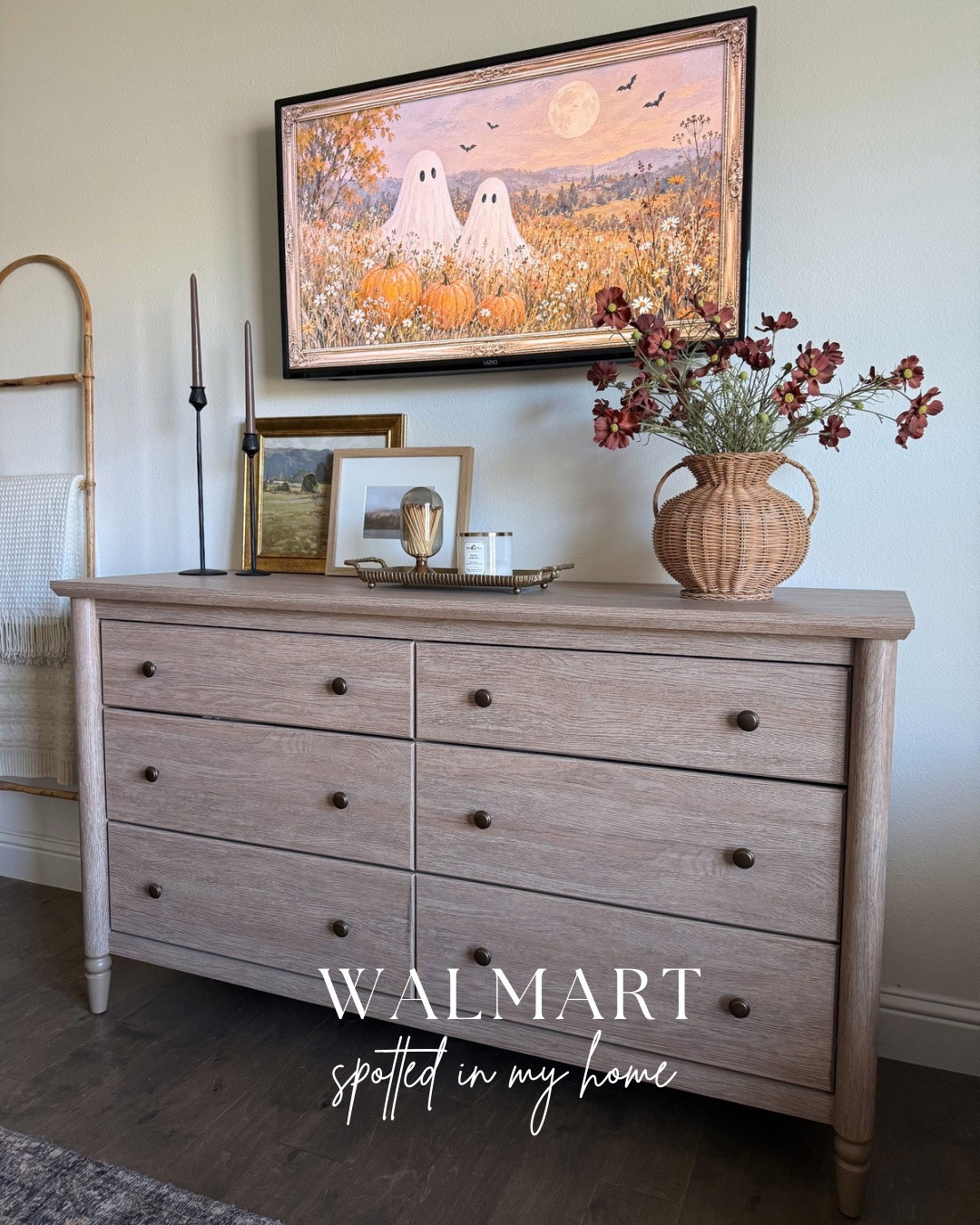 Some of my favorite Walmart finds throughout my home 🤎 From furniture and lighting to decorative accents, these pieces blend beautiful design with everyday function while complementing my warm, neutral, transitional style.