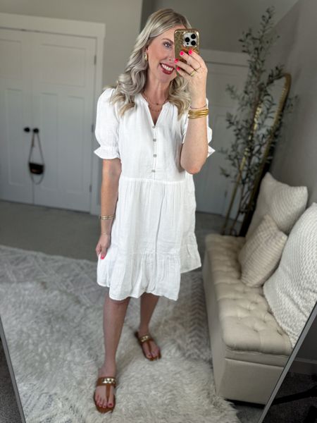 Weekend Walmart Wins try on
White dress [lined!]- wearing a medium 

#walmartpartner #walmartfashion @walmartfashion

#LTKFindsUnder50 #LTKStyleTip #LTKShoeCrush