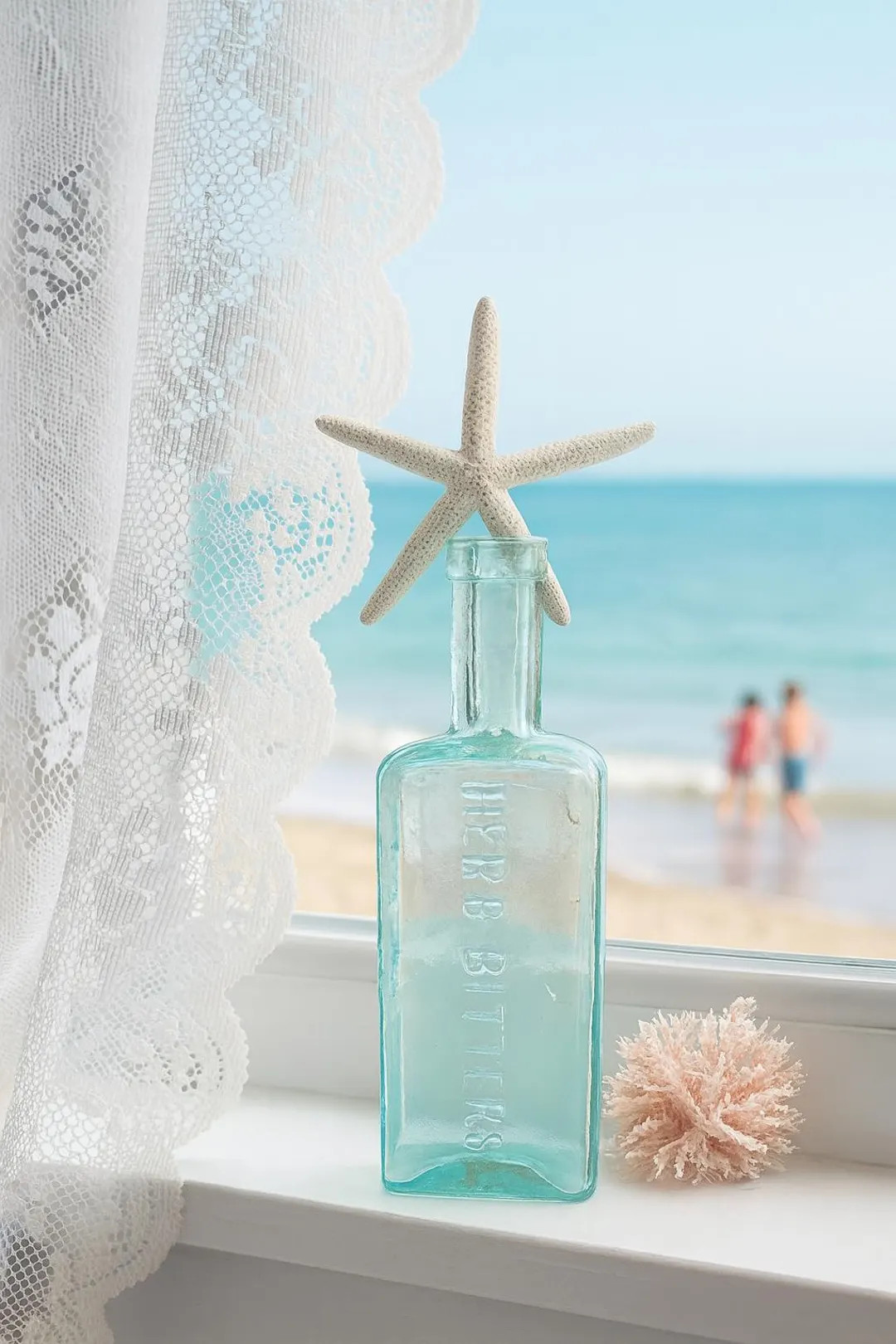 ANTIQUE APOTHECARY Aqua Glass Bottle | 19th Century Hand-blown Medicine Bottle | Rustic Home Deco... | Etsy (US)