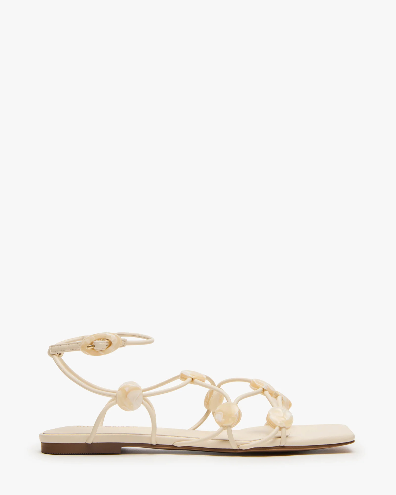 TIDES Pearl Strappy Square-Toe Women's Sandal | Steve Madden (US)