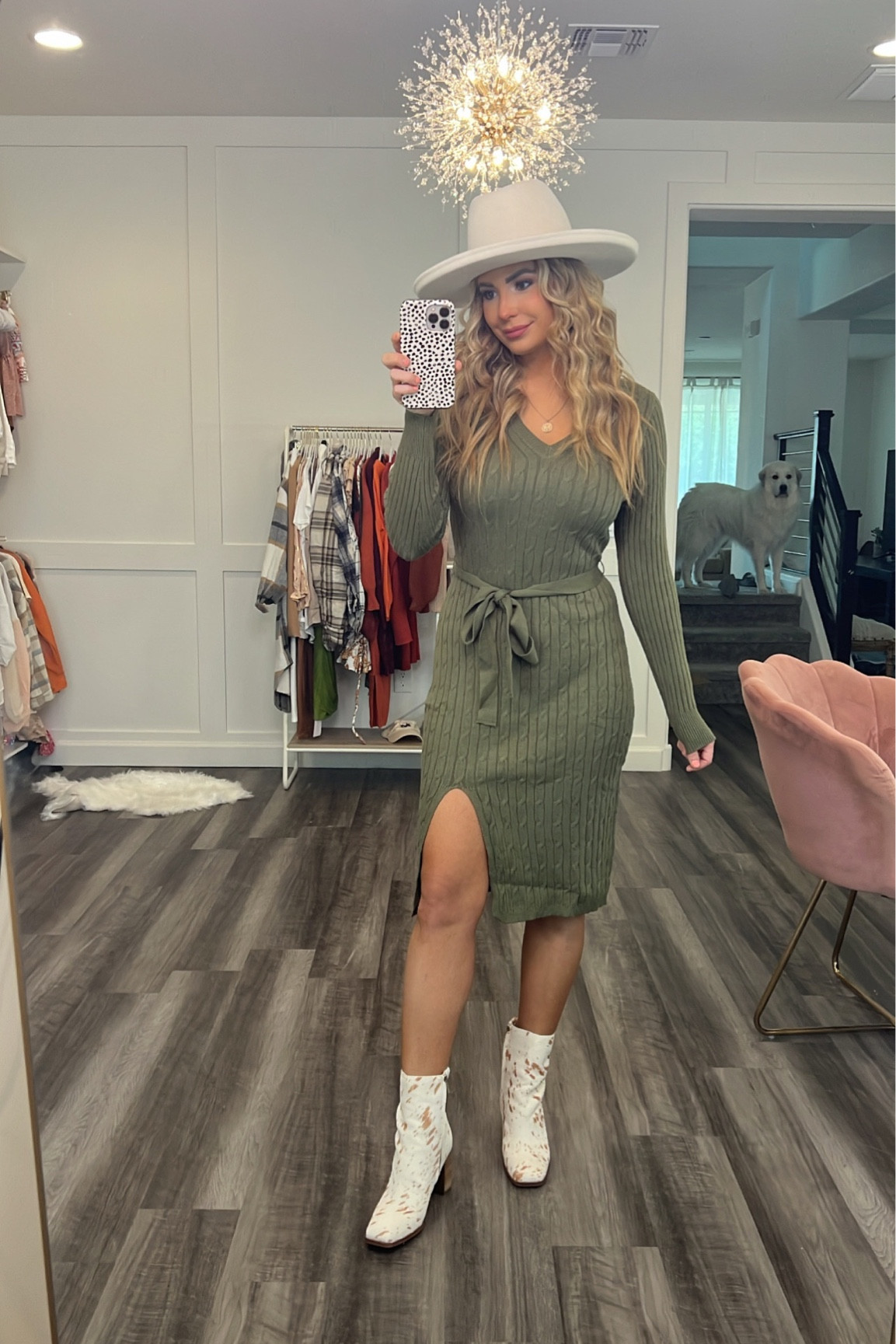 Fall sweater dress / green sweater dress / knit fall dress / Amazon fashion 

#LTKSeasonal #LTKunder50 #LTKunder100