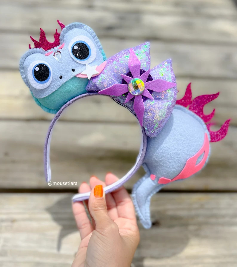 Disney Mickey Mouse Ears | Frozen 2 Fire Pink Bruni Ears Headband | Minnie Mouse Ears | Tsum Tsum... | Etsy (US)