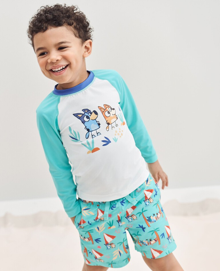 Bluey Swim Trunks | Hanna Andersson