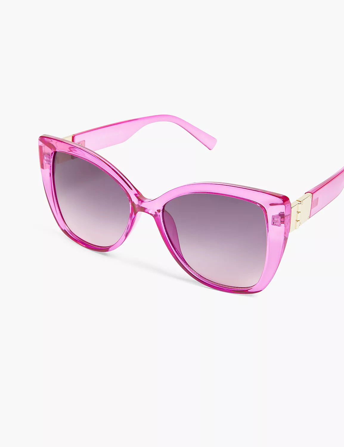 Fluorescent Fushia Jelly Cat Eye Su | LaneBryant | Lane Bryant (US)