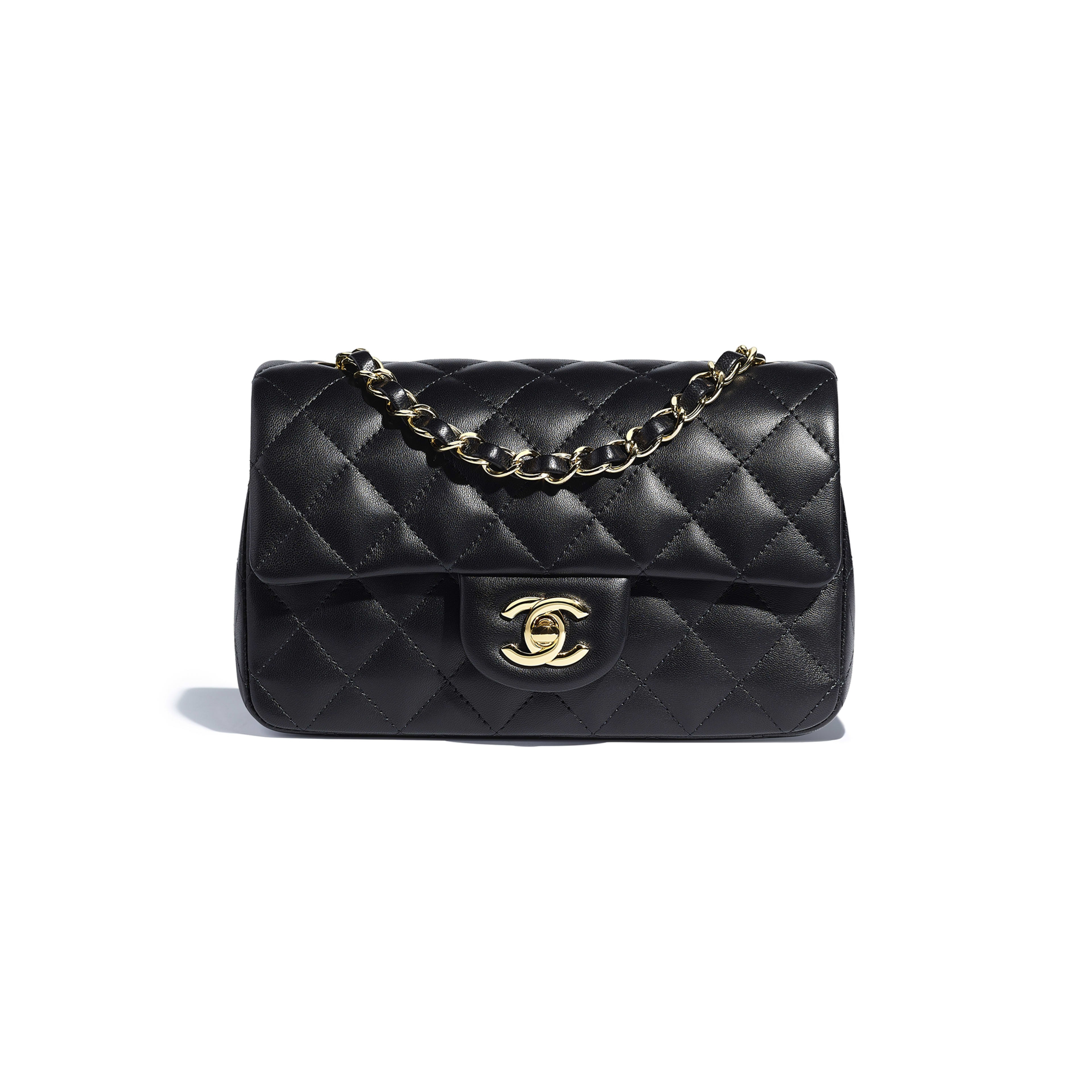 https://www.chanel.com/us/fashion/p/A69900Y0405994305/mini-flap-bag-lambskin-gold-tone-metal/ | Chanel, Inc. (US)