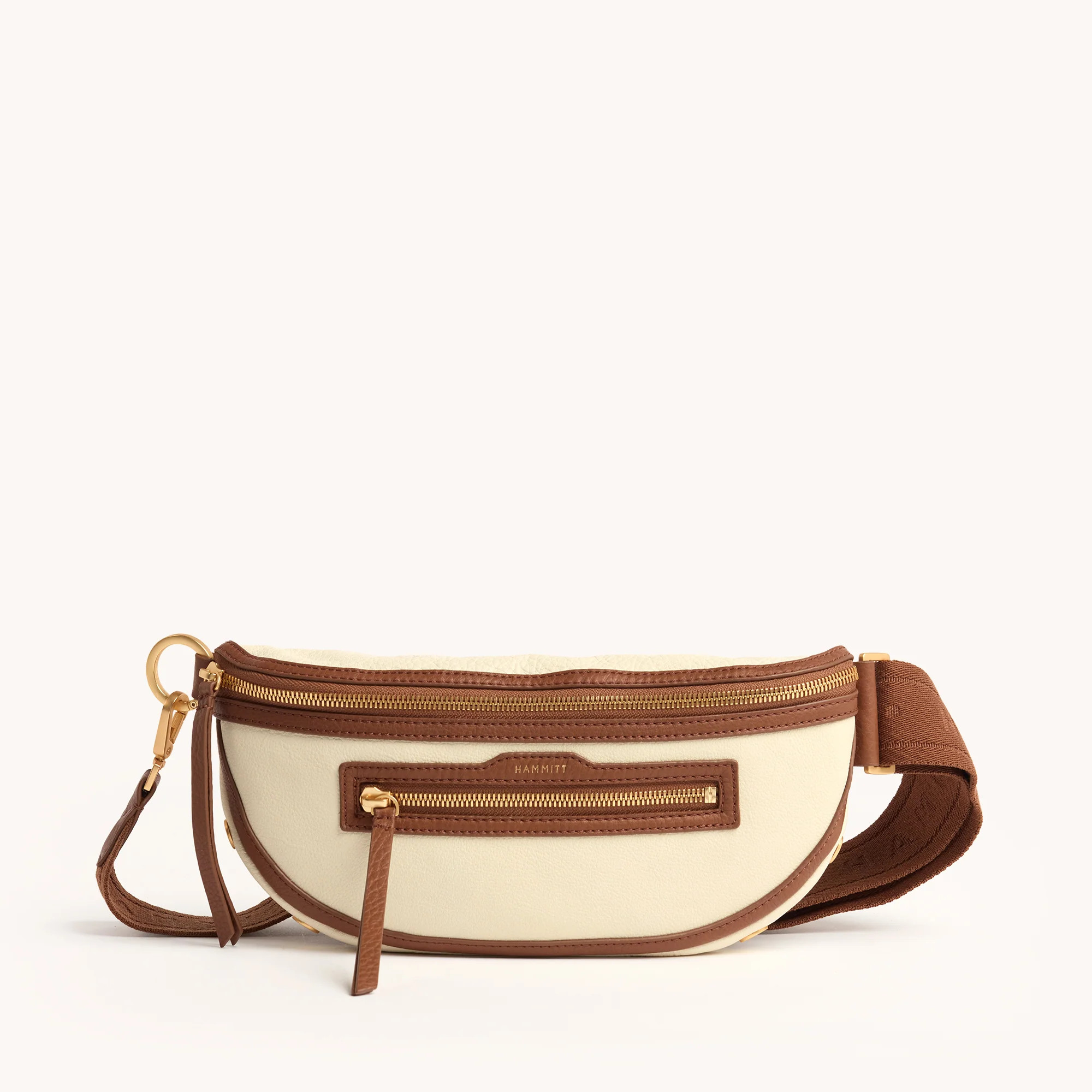 Charles Crossbody | Courtyard Cream/Brushed Gold | Med 840220519018 | Hammitt (US)