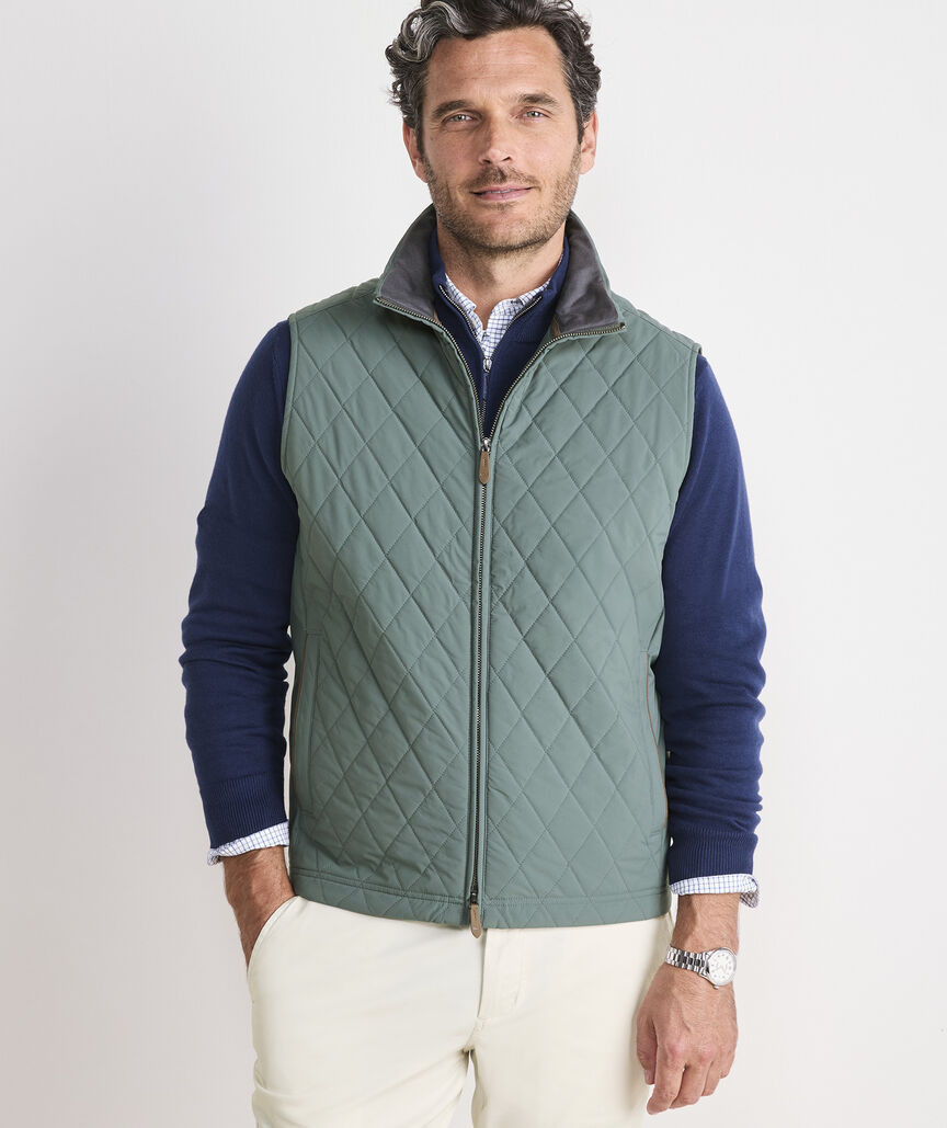 Dorset Quilted Vest | vineyard vines