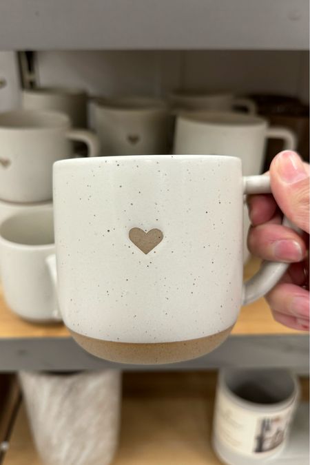 Love this heart mug for vday! 

#LTKSeasonal #LTKfindsunder50 #LTKhome