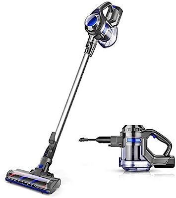 MOOSOO Cordless Vacuum 4 in 1 Powerful Suction Stick Handheld Vacuum Cleaner for Home Hard Floor ... | Amazon (US)