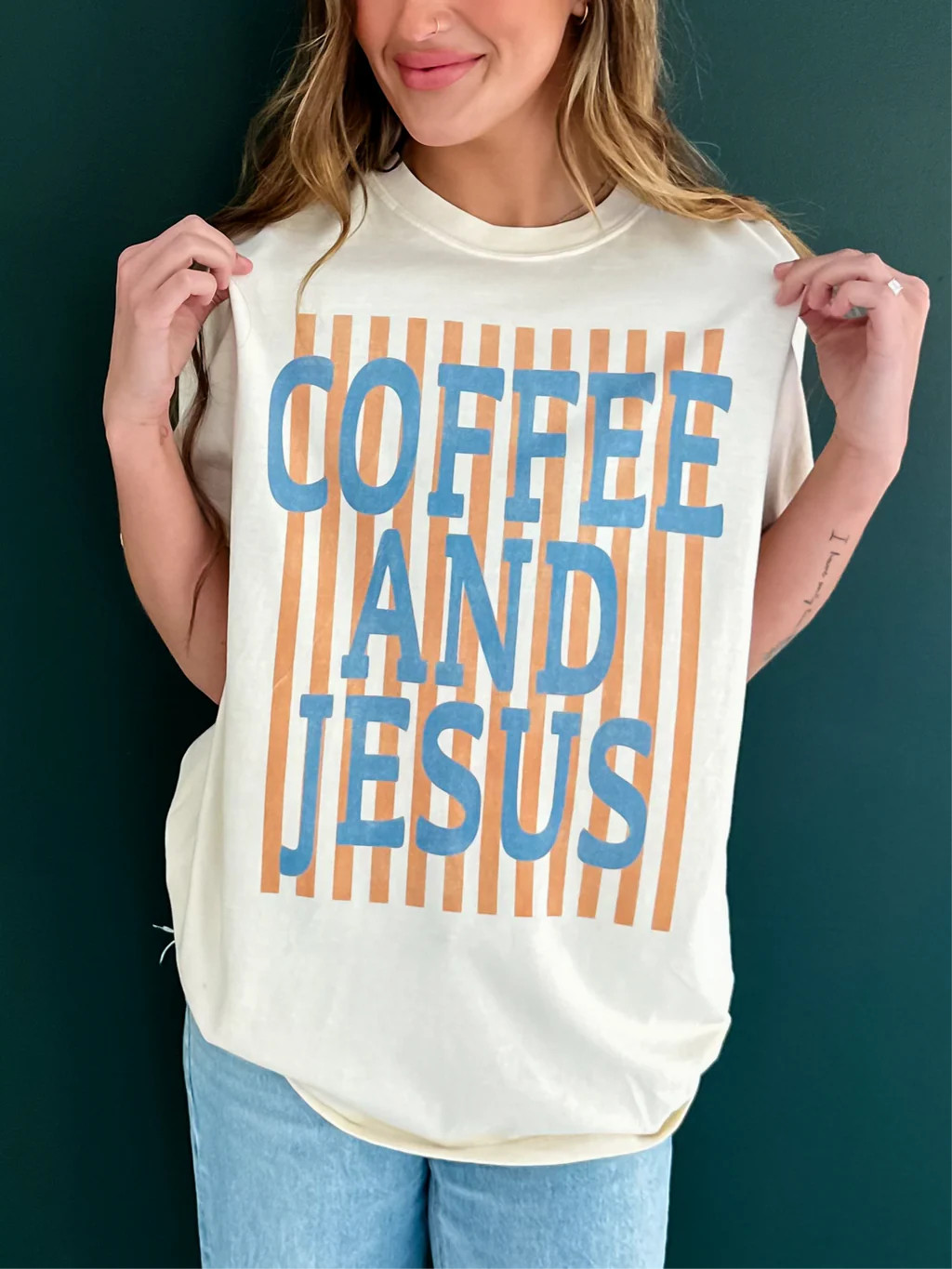 Coffee and Jesus Tee | Worthy Wear