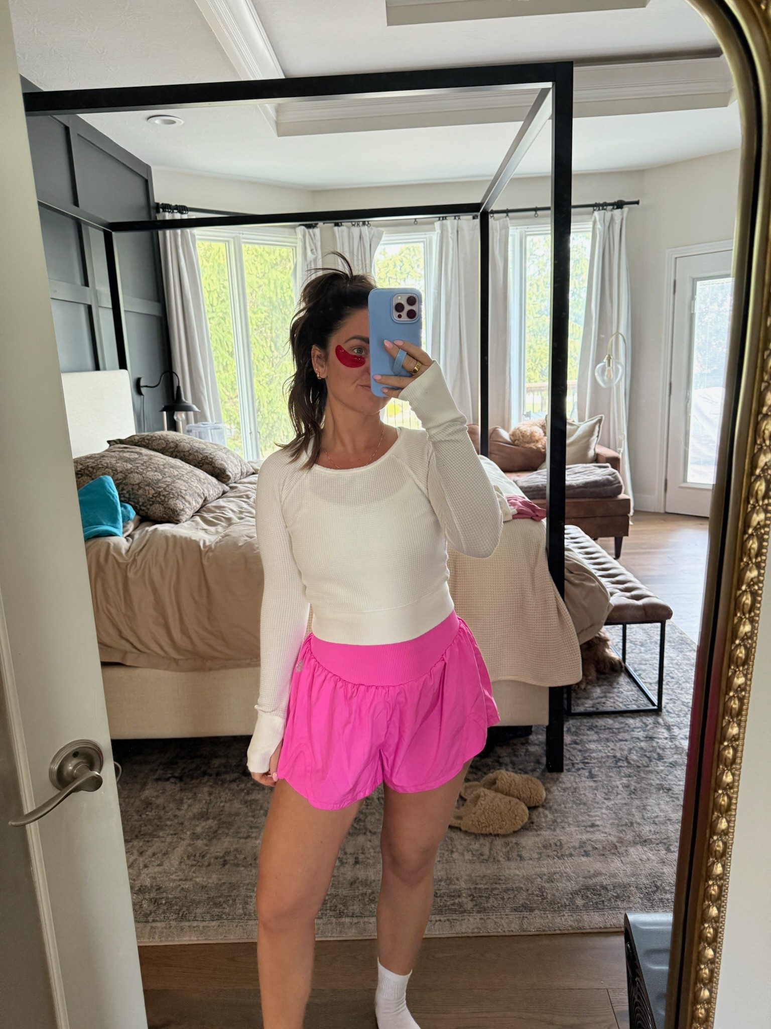 Free people shorts! So comfortable and perfect for working out! Wearing a size small!! 

#LTKActive #LTKStyleTip #LTKFindsUnder50